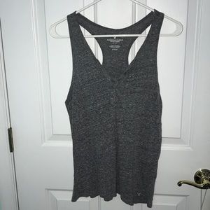 American eagle grey tank top